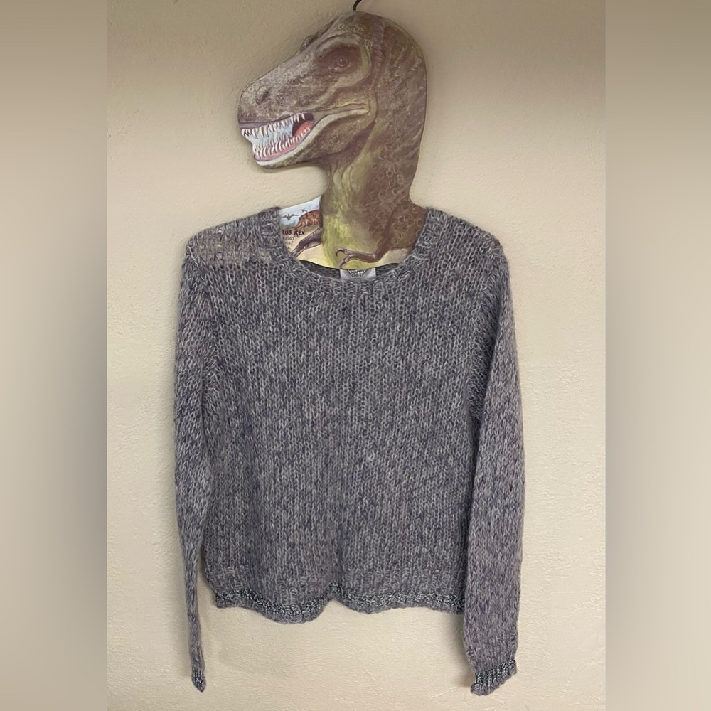 Happy Sheep Mohair and Metallic Blend Sweater